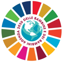 Logo Agenda 2030 delle bambine e dei bambini