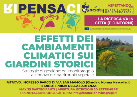 locandina sito web tour cambiamenti climatici