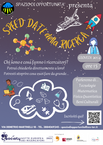 speed date della ricerca spazio di opportunità