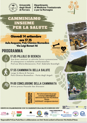 Camminiamo insieme per la salute