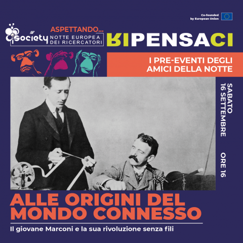 locandina pre evento NDR 2023 Guglielmo Marconi - 16 settembre 2023