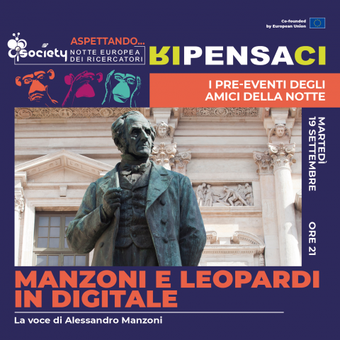 locandina pre evento NDR 2023 la voce di manzoni