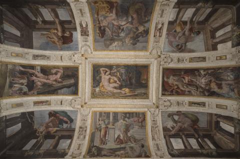 Palazzo Poggi - Accademia delle Scienze dell'Istituto di Bologna - Pellegrino Tibaldi - Sala di Ulisse ph. ©Antonio Cesari