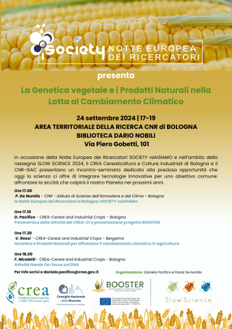Locandina CREA -SOCIETY