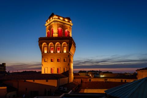 A Tower at Dusk