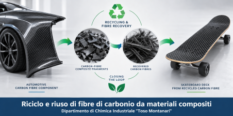 Riciclo fibre carbonio
